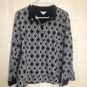 Crown & Ivy Navy Pullover